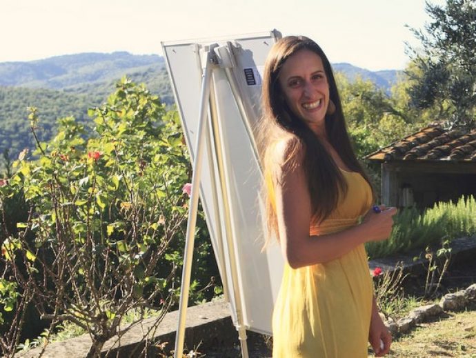 Italian language teacher in Tuscany.