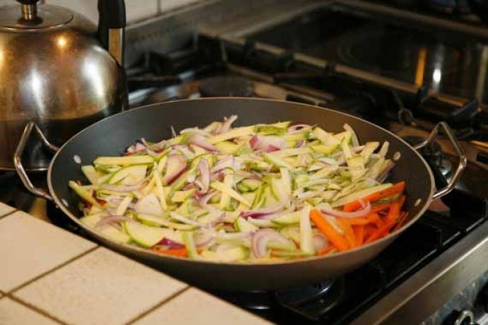 Fresh and light meal prepared for Pilates guests