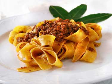 Tagliatelle with Meat Ragu 
