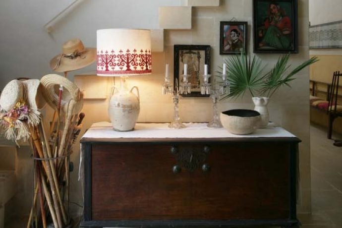 Furnished bedroom in our private villa in Puglia