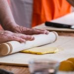 pasta and rolling pin