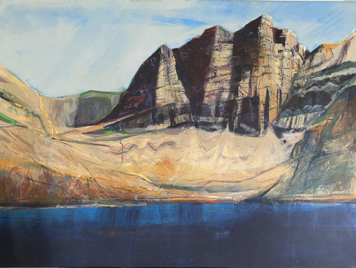 Painting of Coir Mhic Fhearchair by Hugh Tuckerman