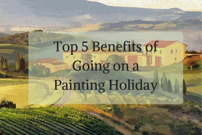 Featured image for Benefits of Going on a Painting Holiday post