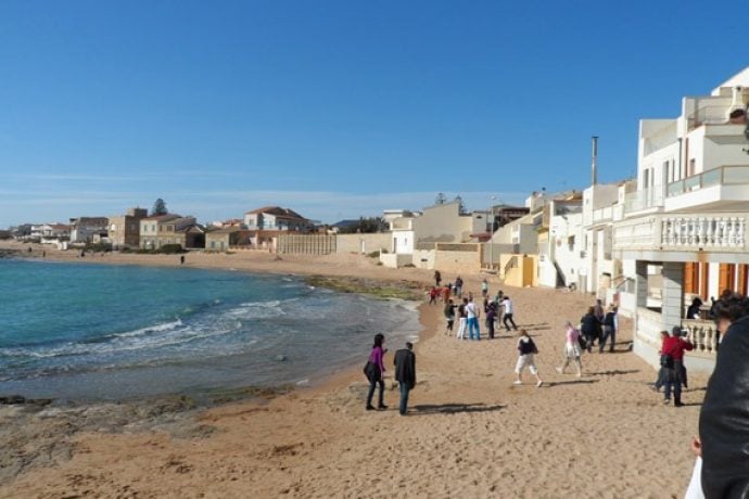 Beach in Sicily