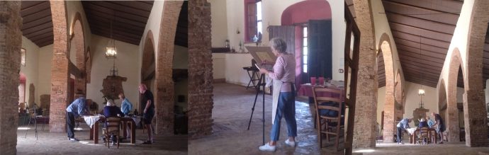 Guests at Villa El Molino