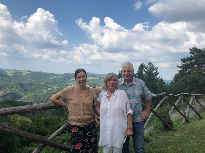 Flavours team at villa in Bologna